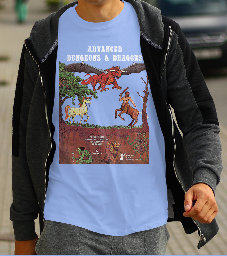 ADVANCED DUNGEONS And DRAGONS AN ILLUSTRATED COMPENDIUM OF MONSTERS T-Shirt