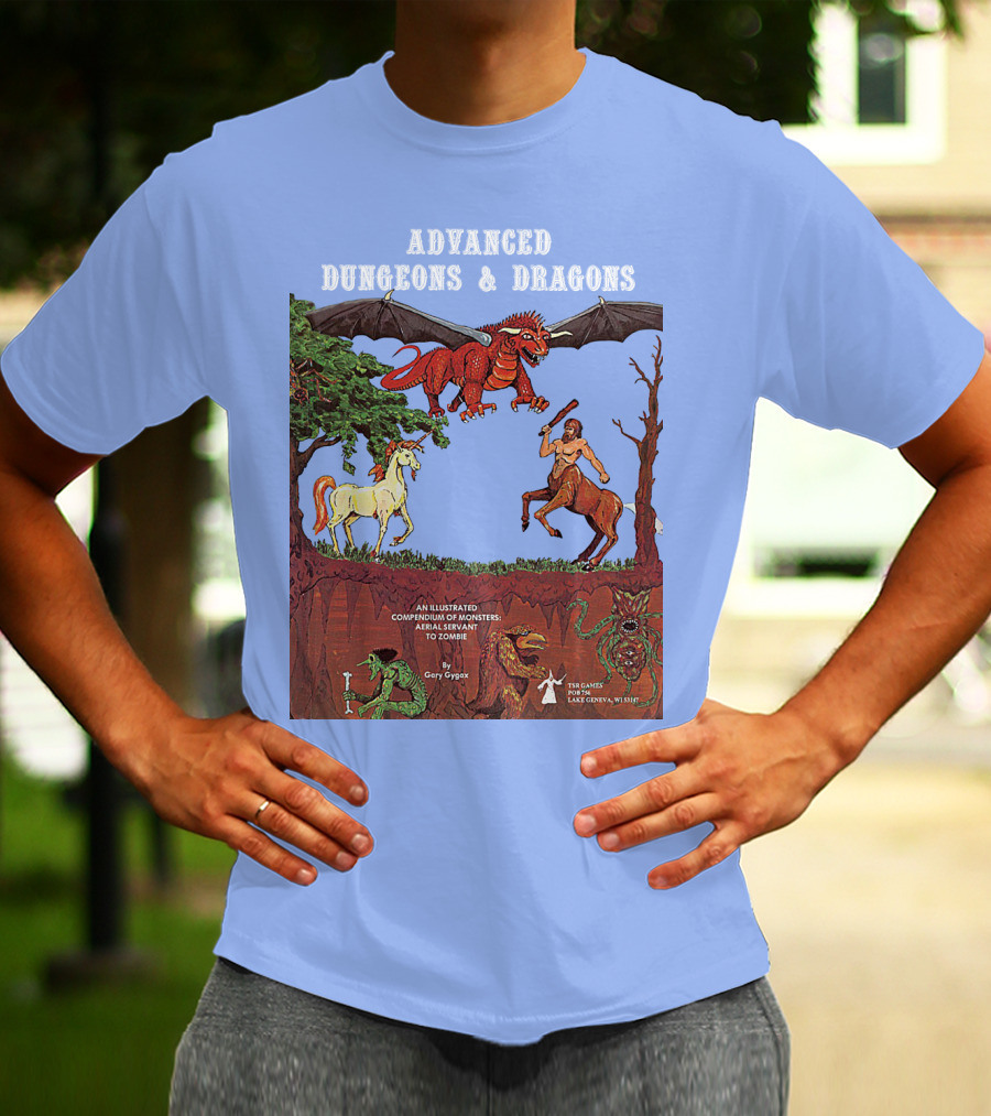 ADVANCED DUNGEONS And DRAGONS AN ILLUSTRATED COMPENDIUM OF MONSTERS T-Shirt