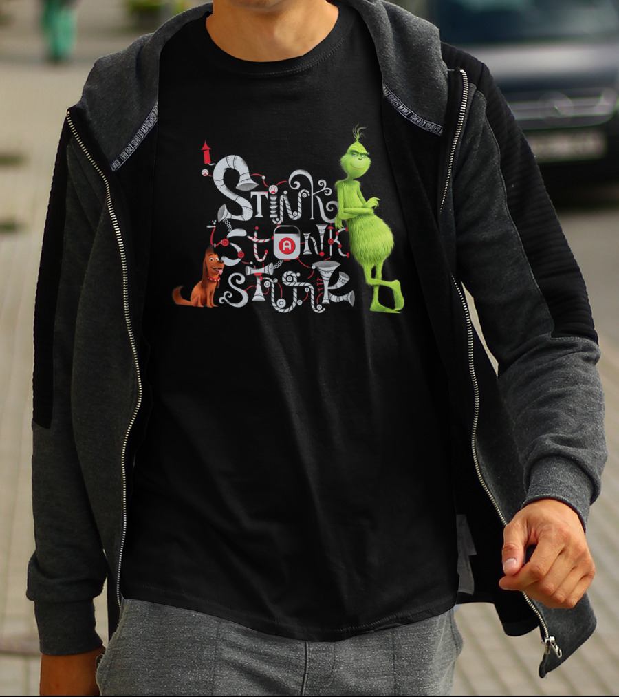 Stink Stank Stunk Grinch Max T-Shirt