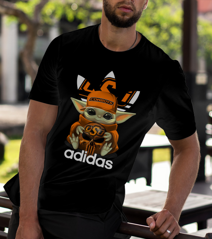 OSU Cowboys Baby Yoda T-Shirt