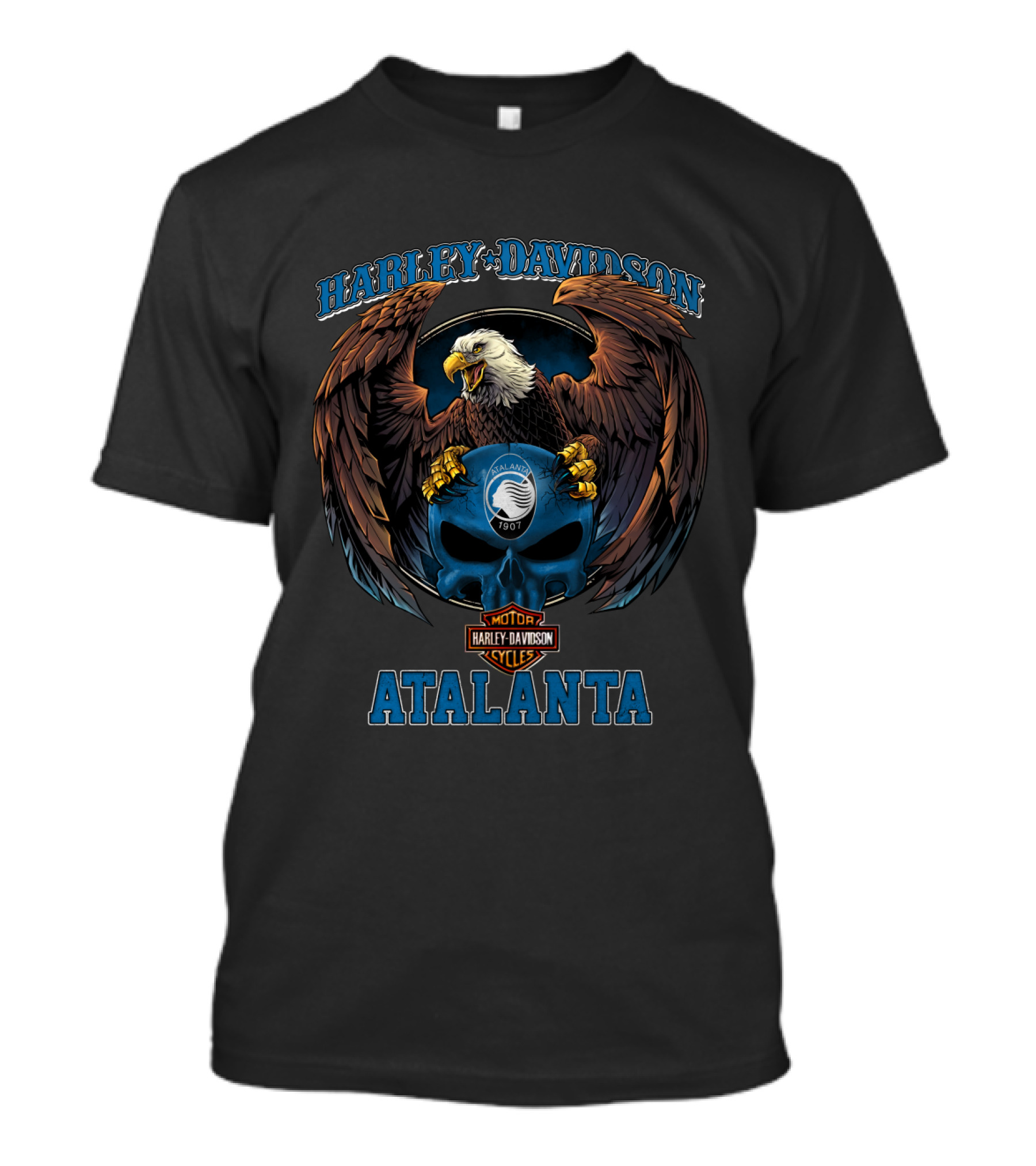 Harley Davidson Atalanta Eagle Skull T-Shirt