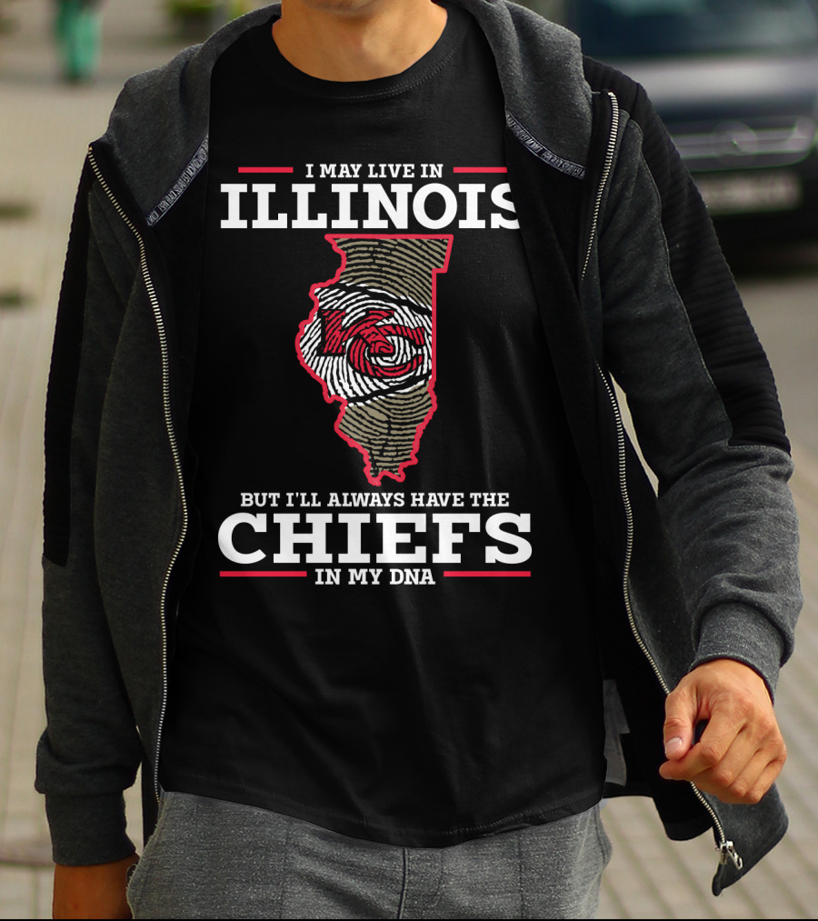 Illinois Chiefs IN My Dna T-Shirt