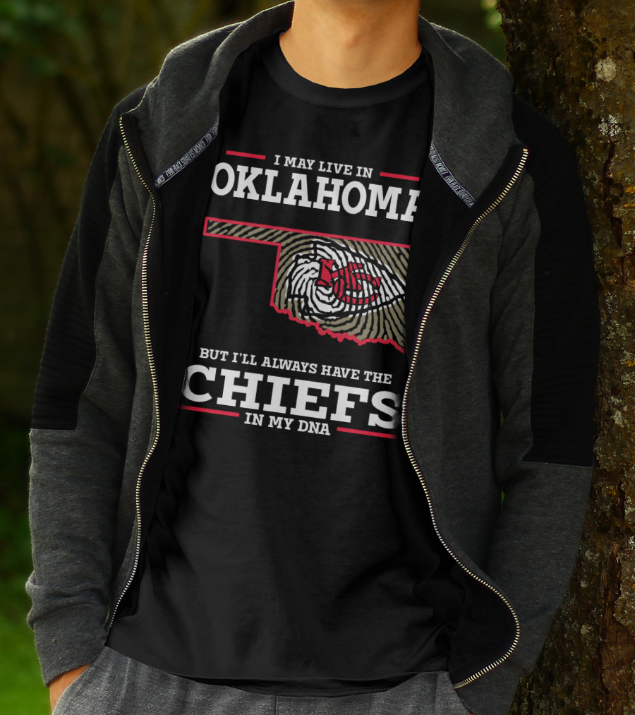 Oklahoma Roots Chiefs Pride Forever In My Dna T-Shirt