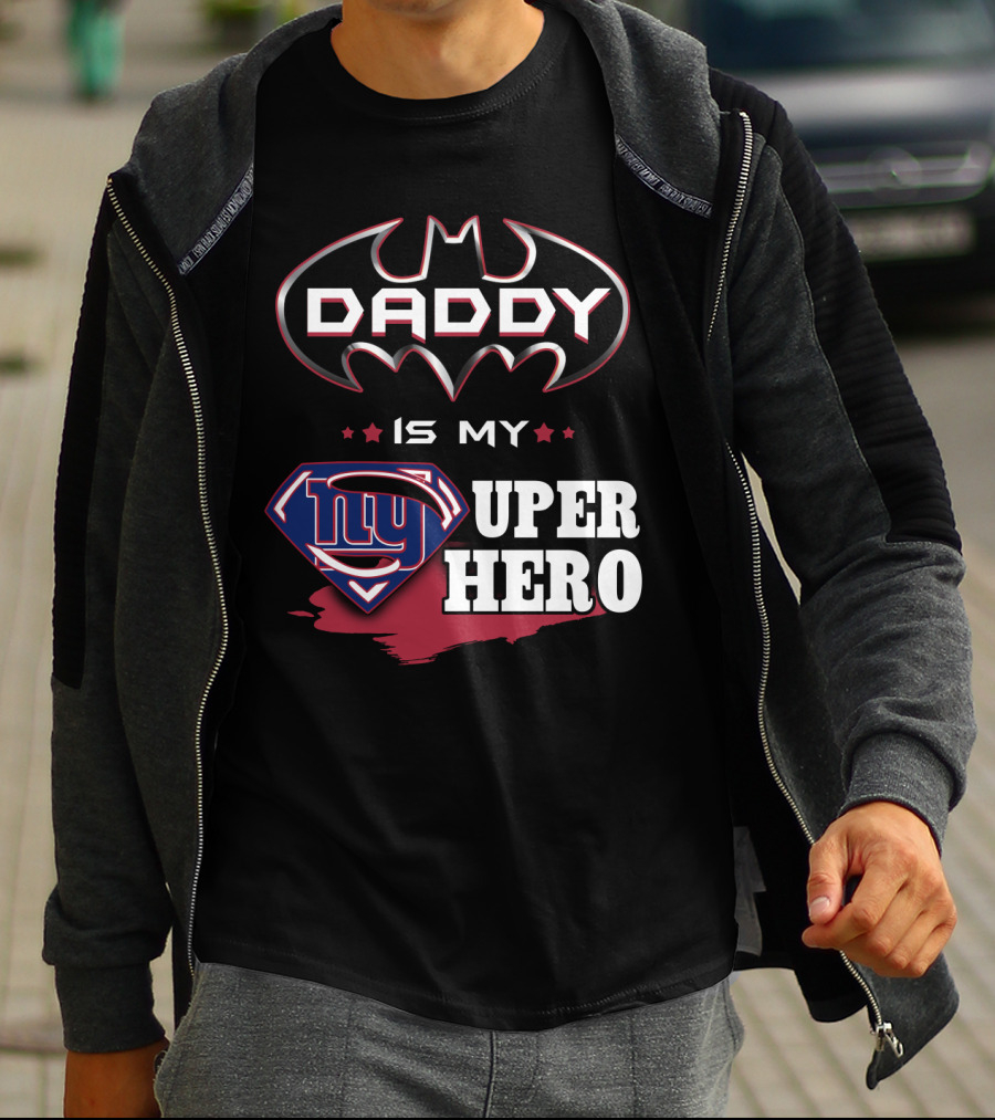 Bat-Style Daddy Is My NY Super Hero T-Shirt