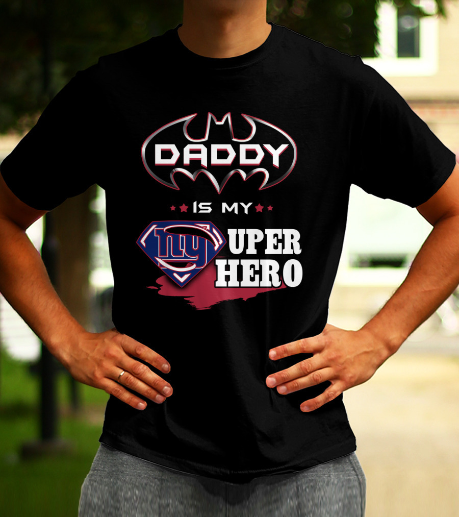 Bat-Style Daddy Is My NY Super Hero T-Shirt