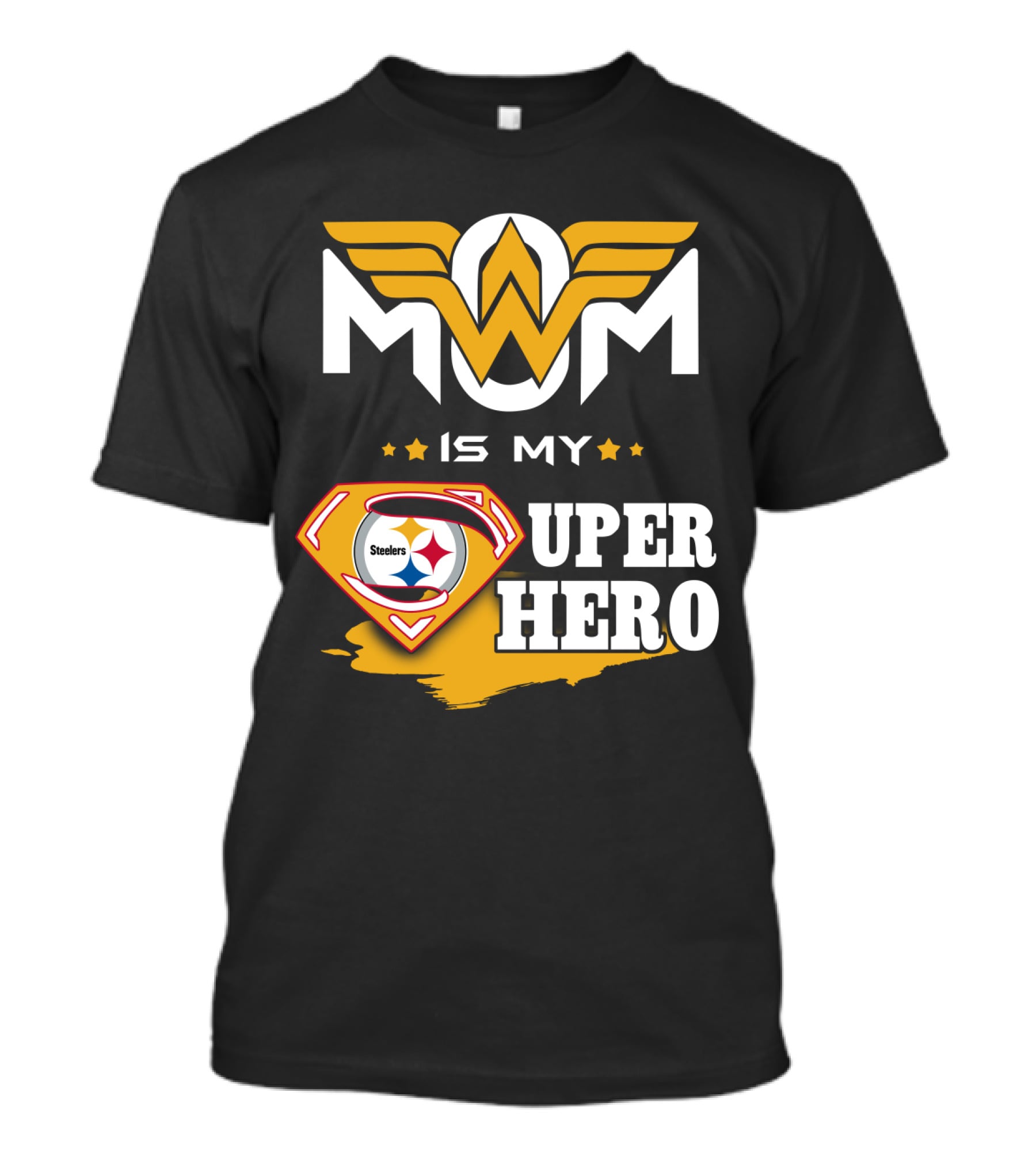 Mom Is My Steelers Super Hero T-Shirt