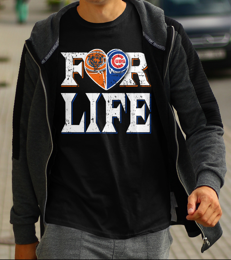 For Life Bears Cubs T-Shirt