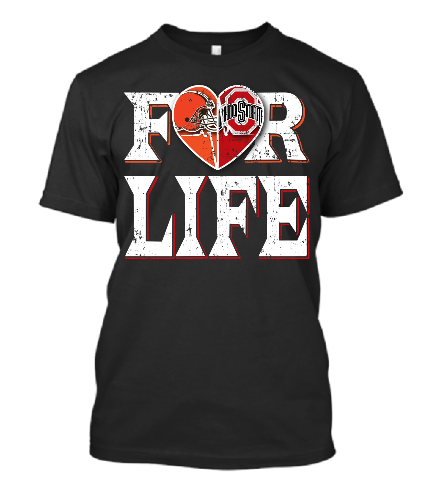 For Life Browns Ohio State T-Shirt
