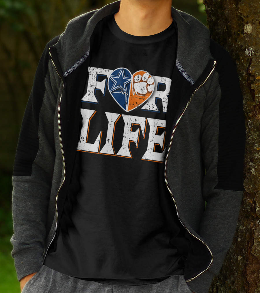 For Life Cowboys Clemson T-Shirt