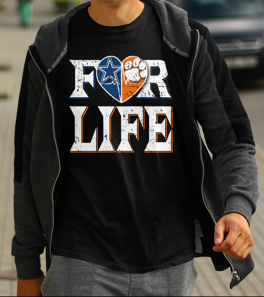 For Life Cowboys Clemson T-Shirt