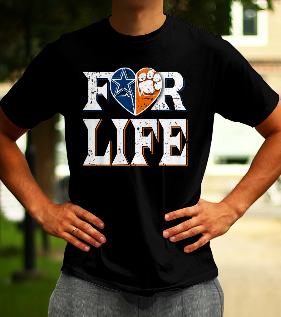 For Life Cowboys Clemson T-Shirt