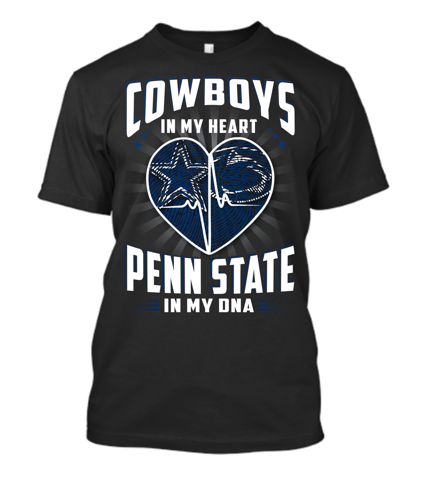 Cowboys In My Heart Penn State In My DNA T-Shirt
