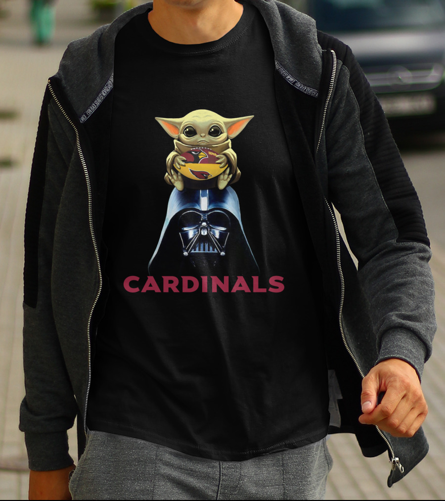 Nfl Ac Cardinals Baby Alien Dark Helmet T-Shirt