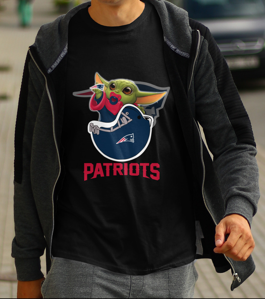 Nep 009 Patriots Baby Alien Football Fan T-Shirt