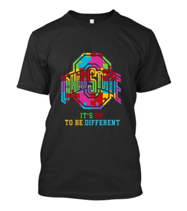 Ohio State It's Ok To Be Different Puzzle T-Shirt