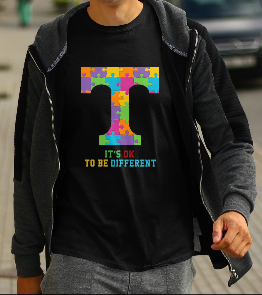 It's Ok To Be Different Puzzle T T-Shirt