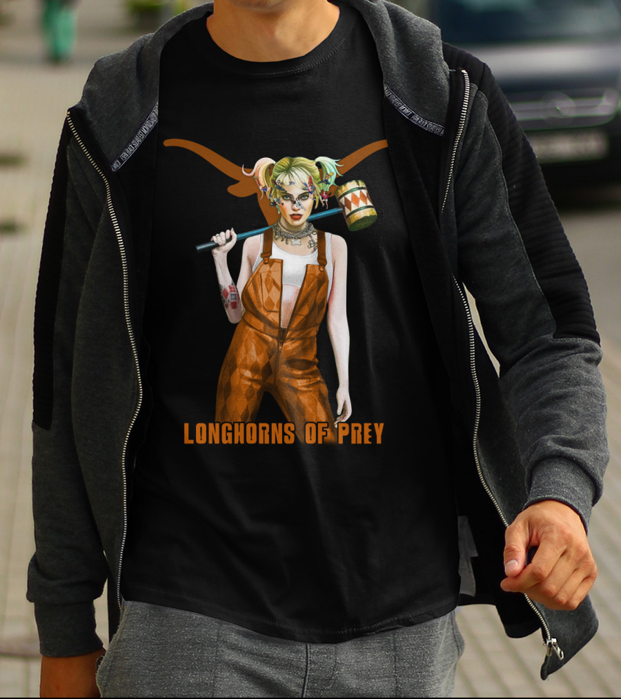 Longhorns Of Prey Dh 19 Ncaa Tl T-Shirt