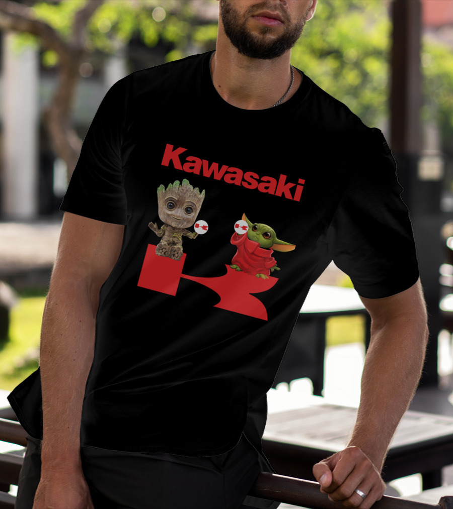 Kawasaki Groot Yoda Dh T-Shirt