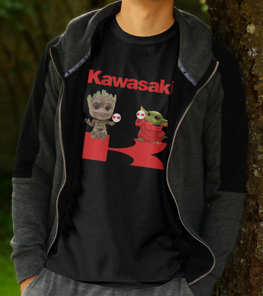 Kawasaki Groot Yoda Dh T-Shirt
