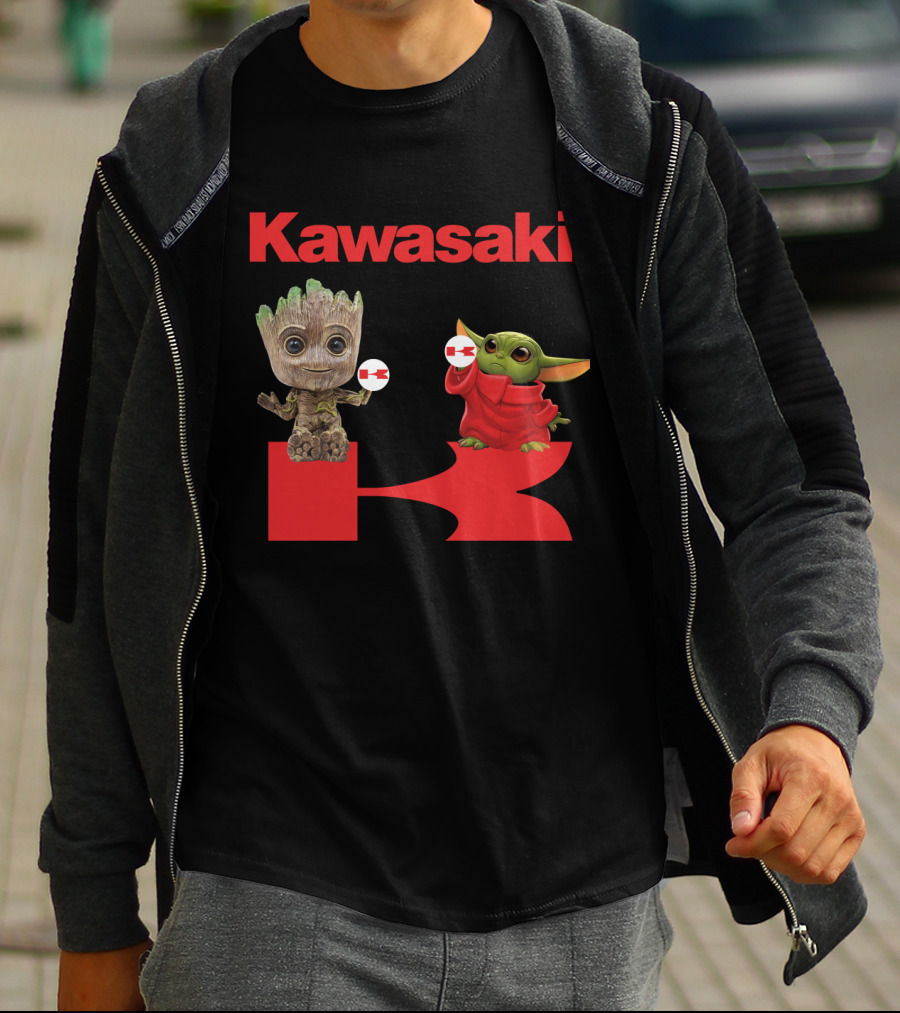 Kawasaki Groot Yoda Dh T-Shirt
