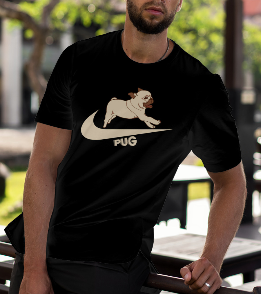 Pug Nike Logo Style T-Shirt