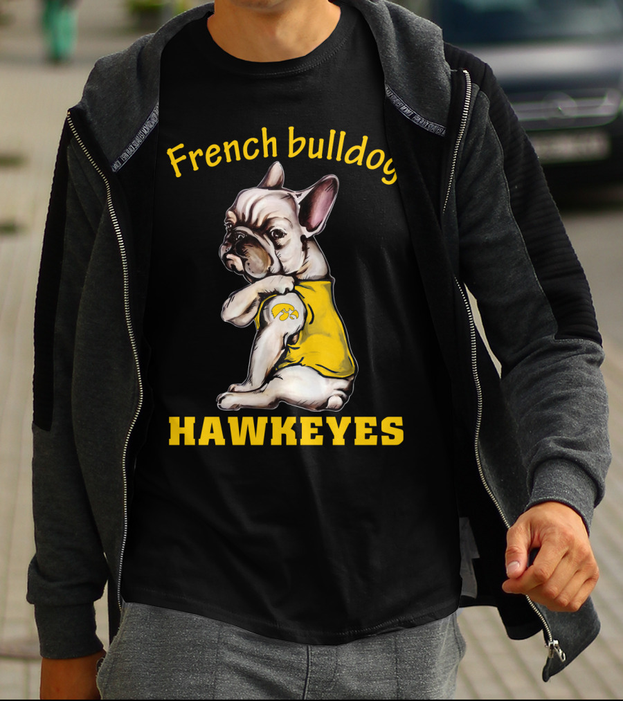 French Bulldog Hawkeyes T-Shirt
