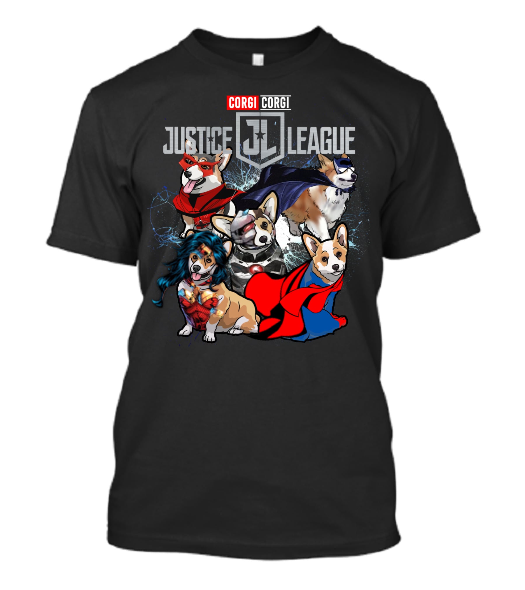 Corgi Justice League Superhero Dh 55 Jl T-Shirt
