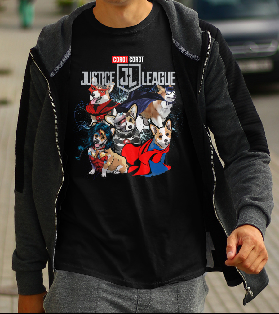 Corgi Justice League Superhero Dh 55 Jl T-Shirt