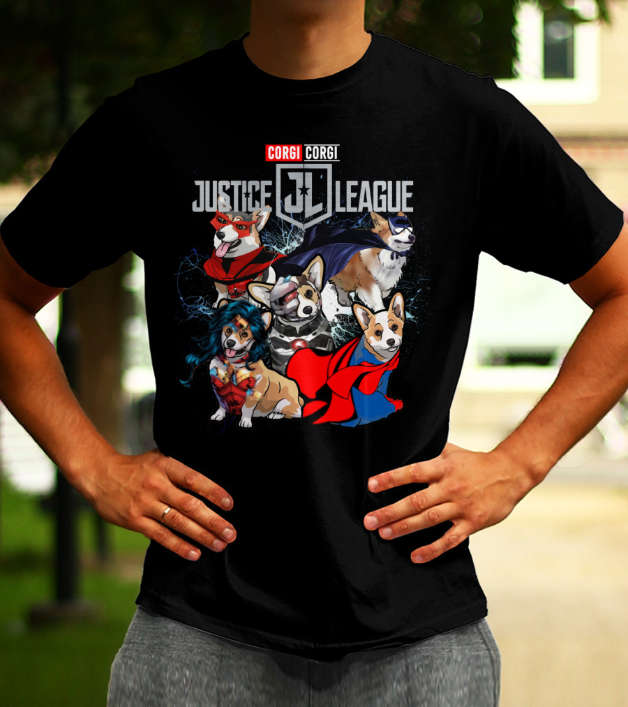 Corgi Justice League Superhero Dh 55 Jl T-Shirt
