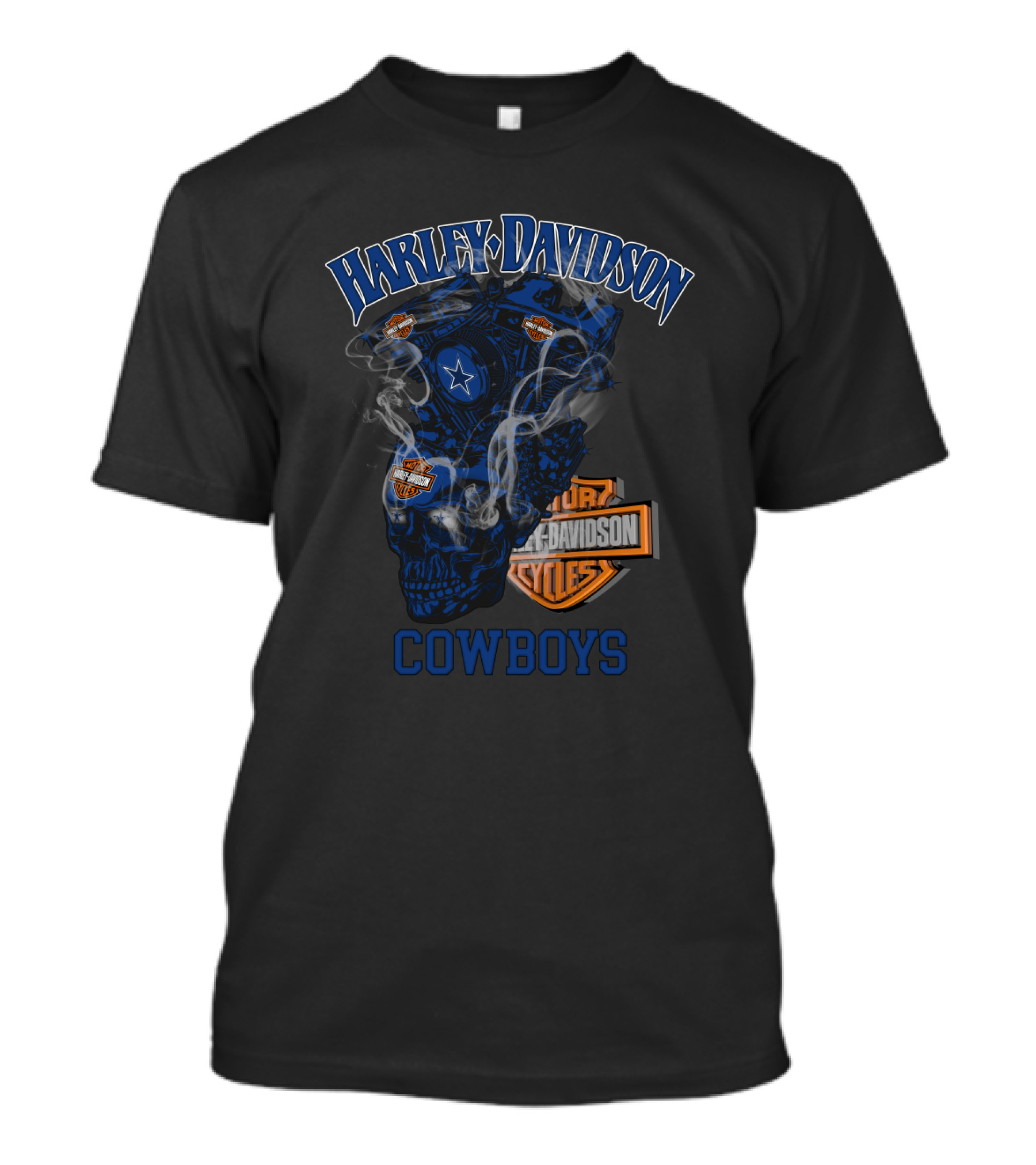Harley Davidson Cowboys Dallas Hd 70 T-Shirt