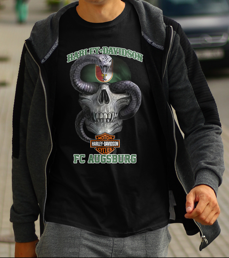 Harley Davidson Motor Cycles Fc Augsburg T-Shirt