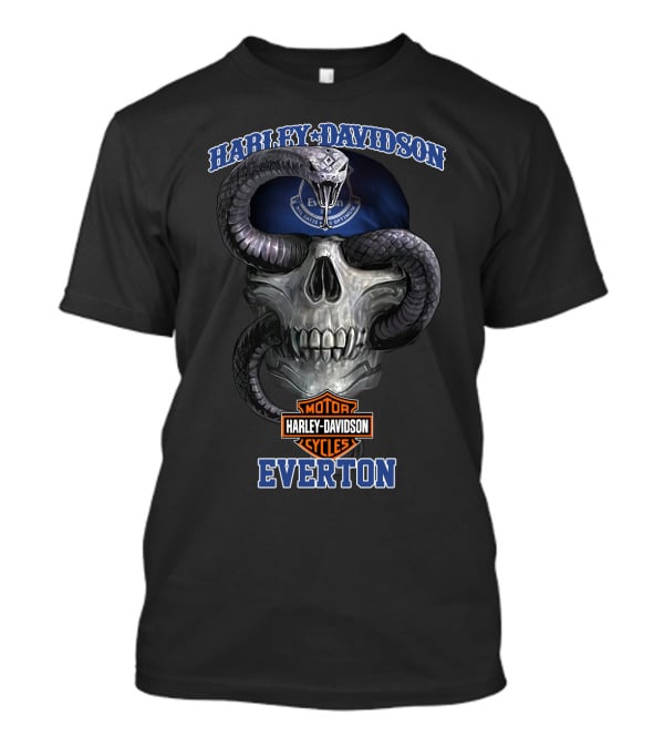 Harley Davidson Motor Cycles Everton T-Shirt
