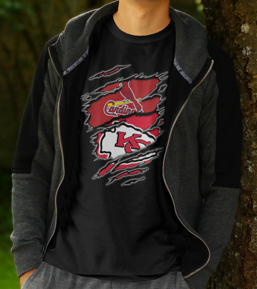Cardinals Chiefs Fan Gear T-Shirt
