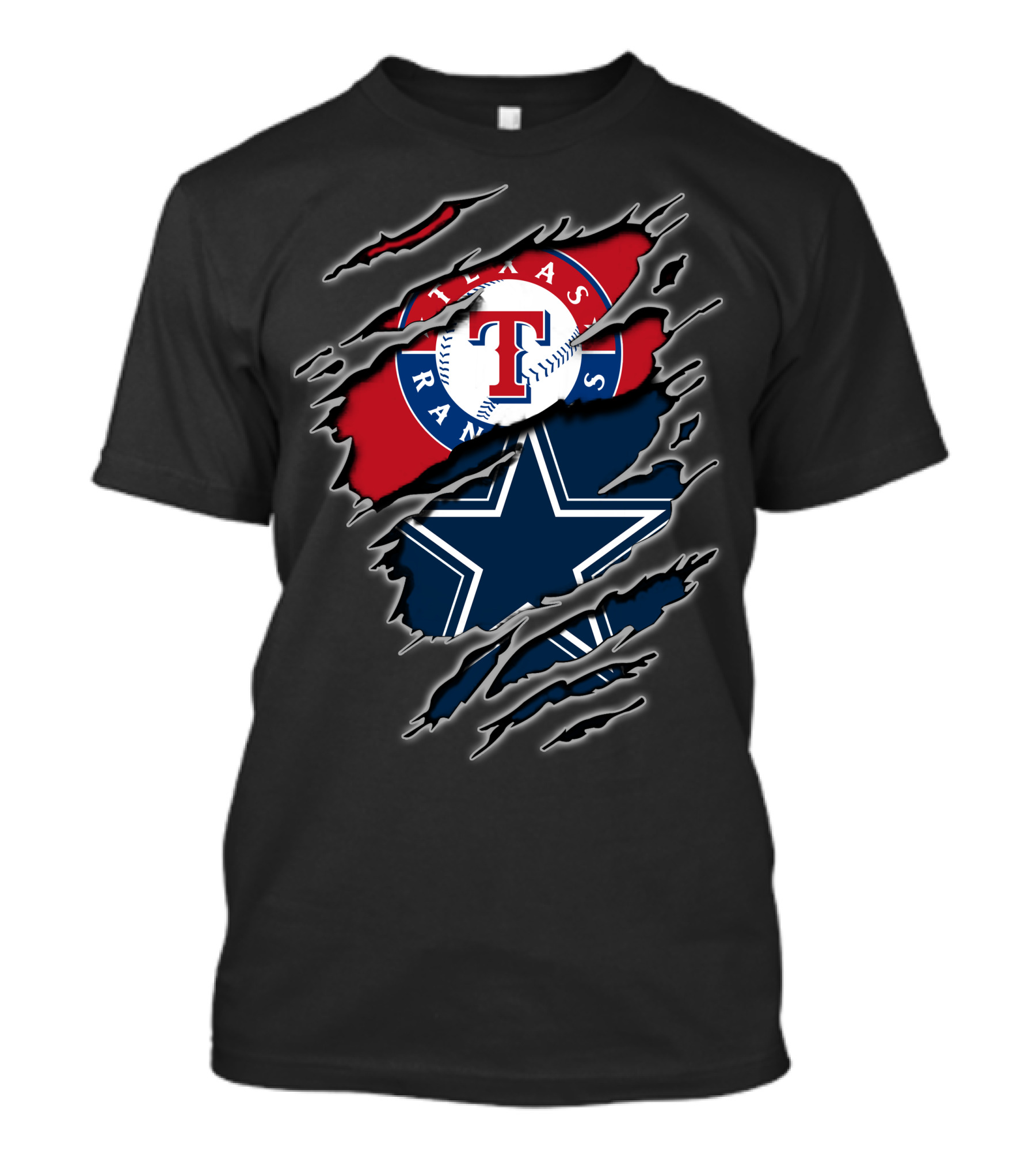 Texas Rangers Cowboys Fan Combo For Enthusiasts T-Shirt