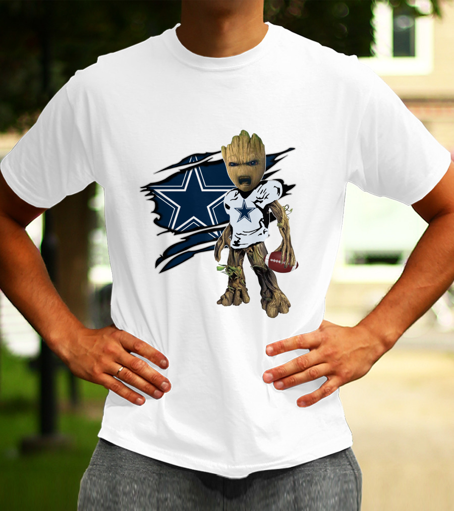 I AM Cowboys Fan's Football Character Star Team T-Shirt