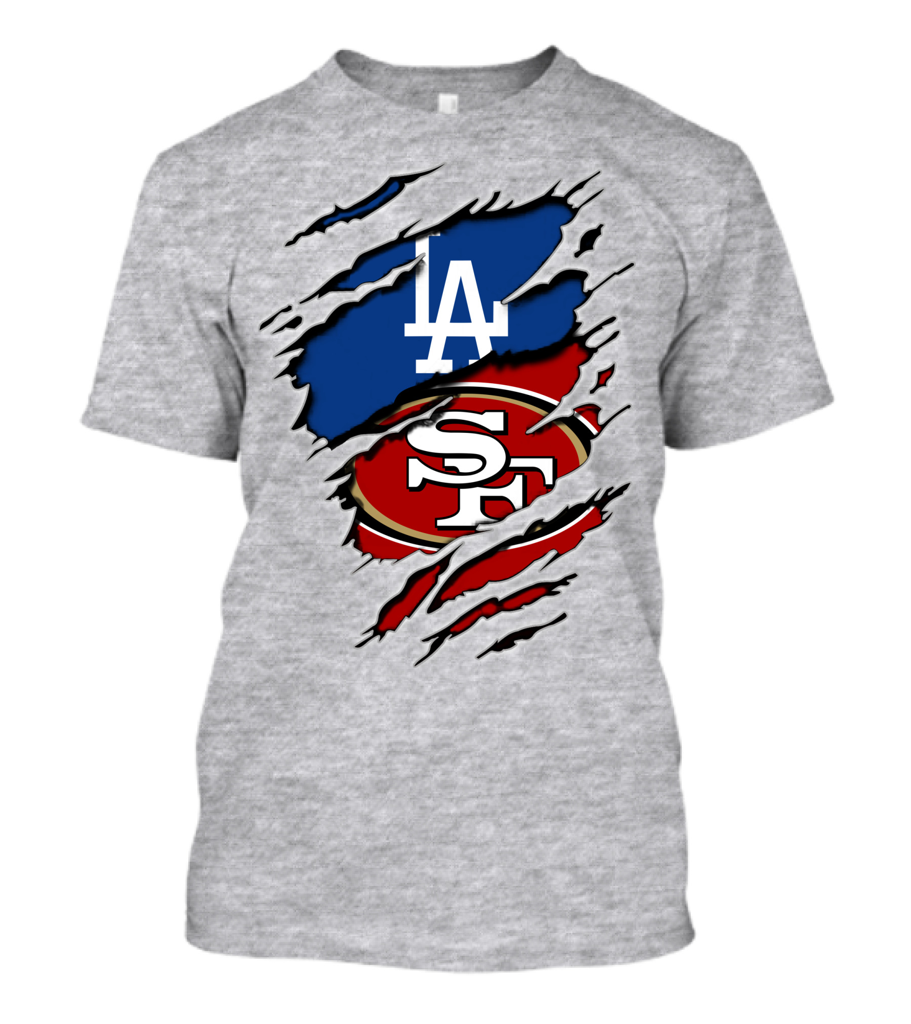 49ers Sf Dodgers La Logos T-Shirt