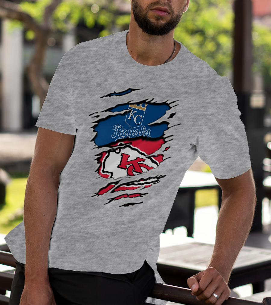 KC Chiefs Royals Combined T-Shirt