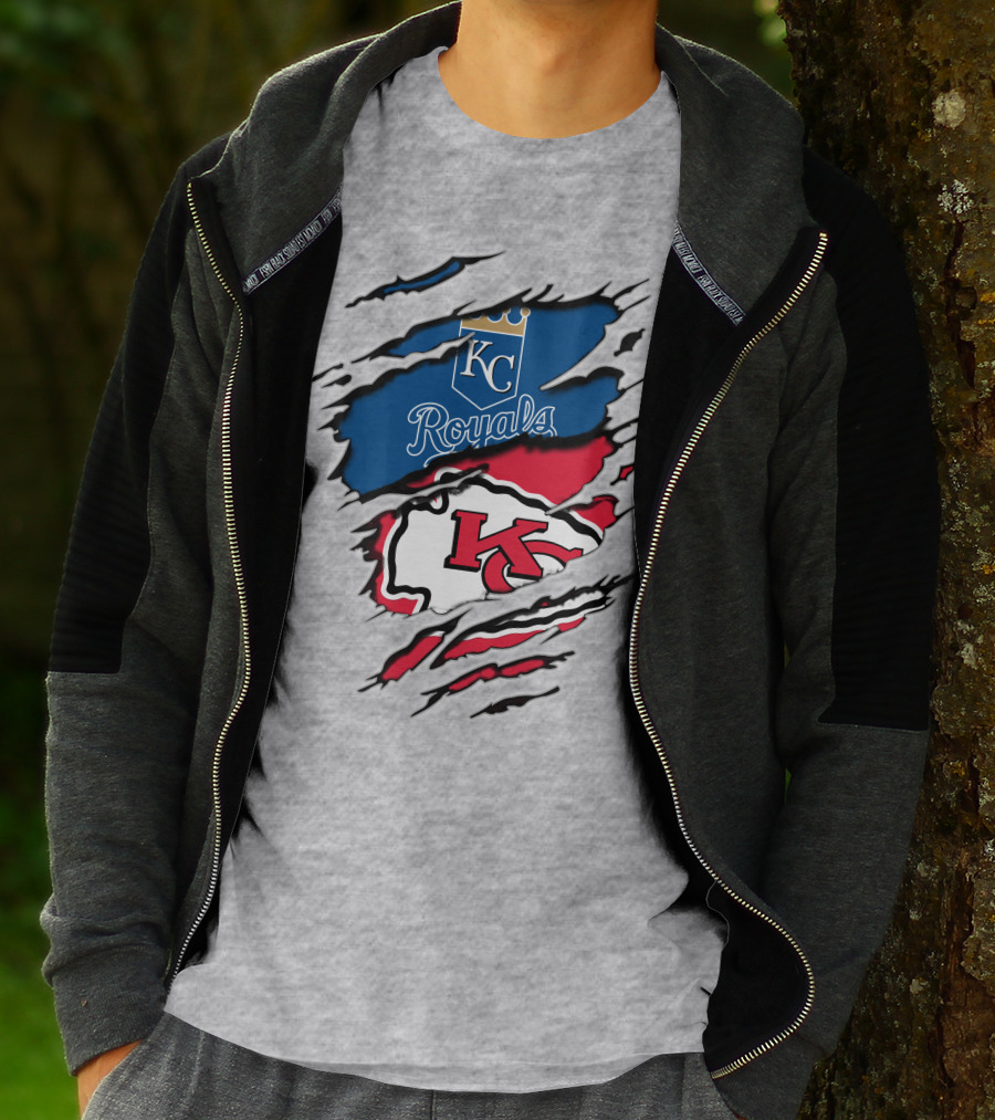 KC Chiefs Royals Combined T-Shirt
