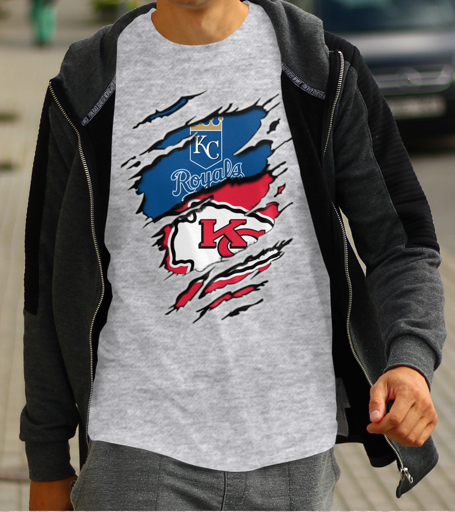 KC Chiefs Royals Combined T-Shirt