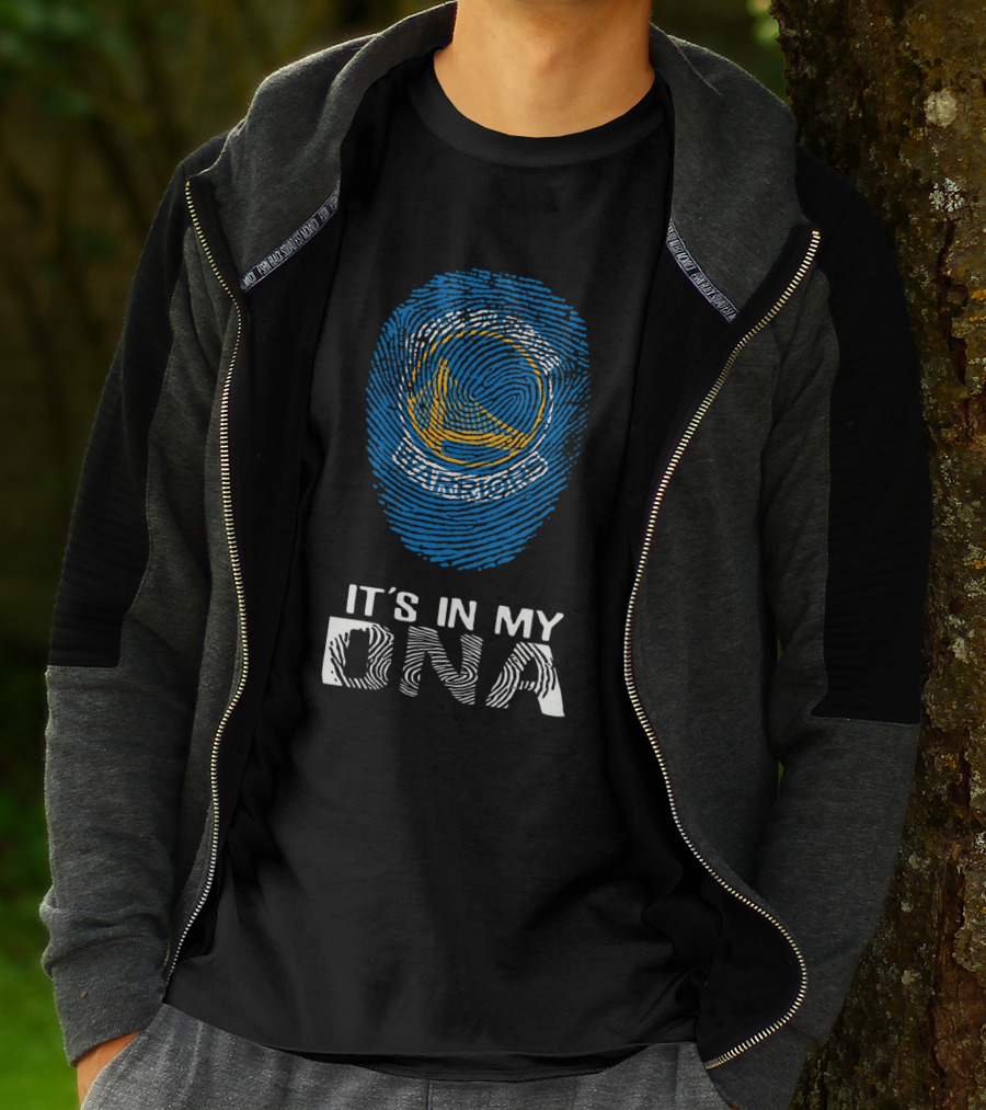 Golden State Warriors It's In My DNA Fingerprint T-Shirt