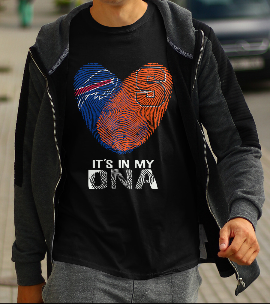Buffalo Bills Syracuse DNA Fingerprint T-Shirt