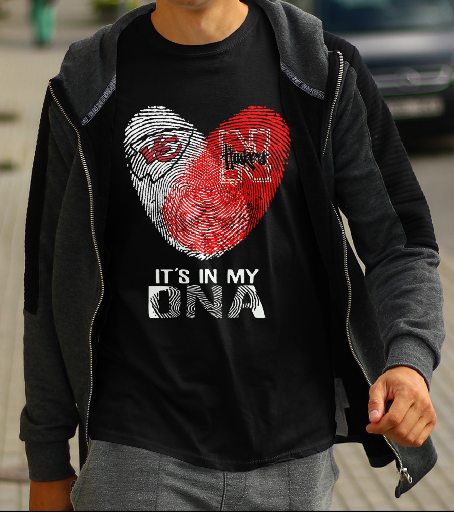 Chiefs Nebraska Huskers It's In My DNA T-Shirt