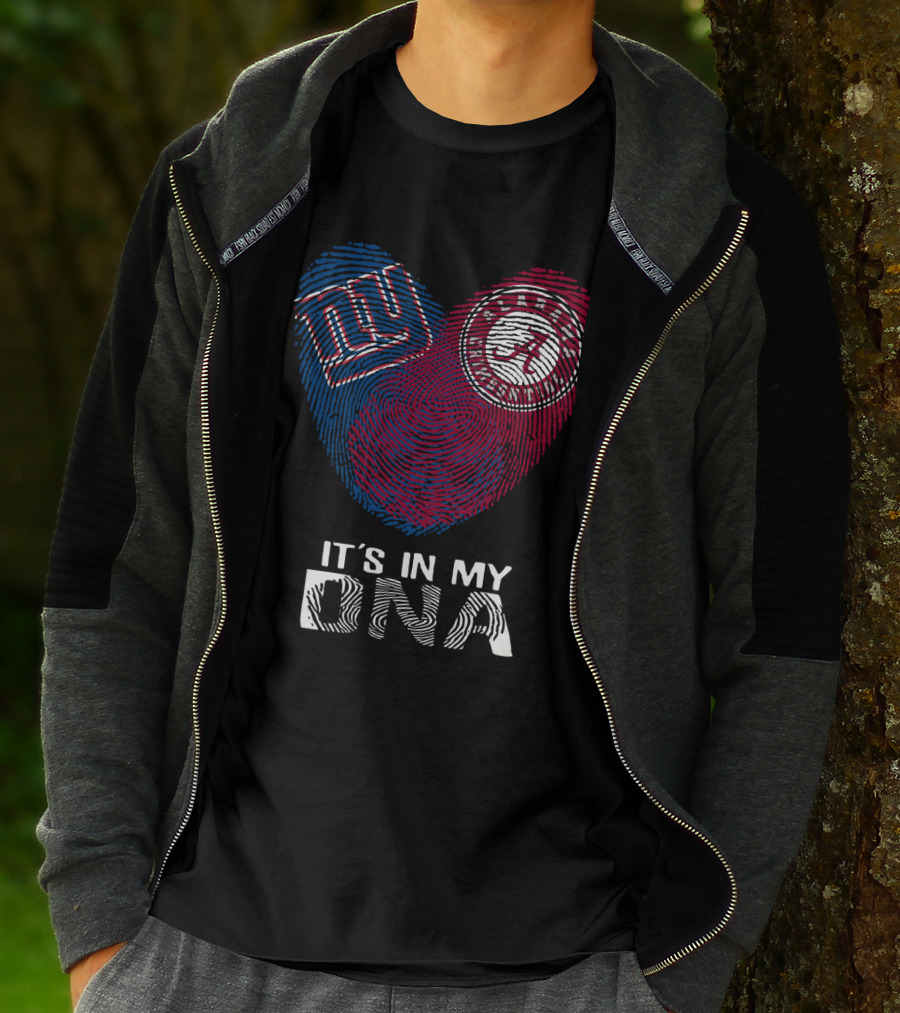 Giants Alabama Crimson Tide It's In My DNA T-Shirt