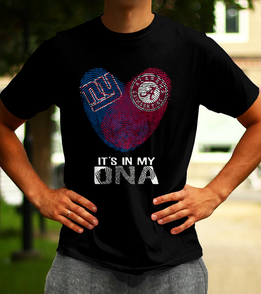 Giants Alabama Crimson Tide It's In My DNA T-Shirt