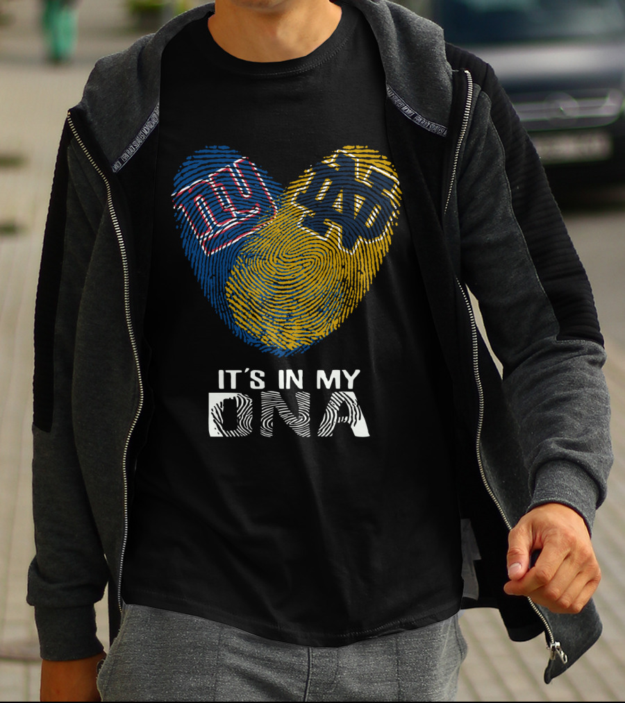 Giants Notre Dame NY ND It's In My DNA T-Shirt