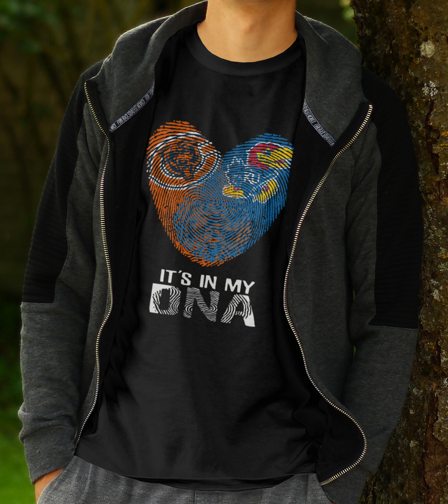 Bears KU Jayhawks It's In My DNA T-Shirt