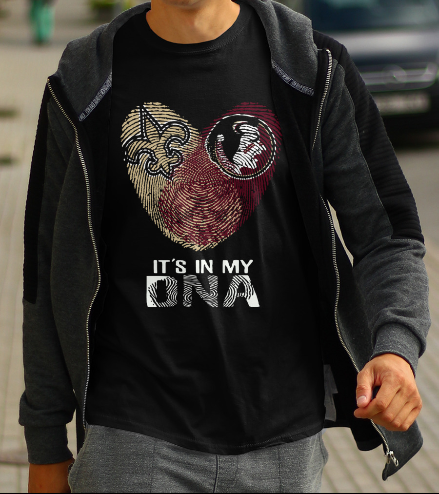 New Orleans Saints Seminoles It's In My DNA T-Shirt