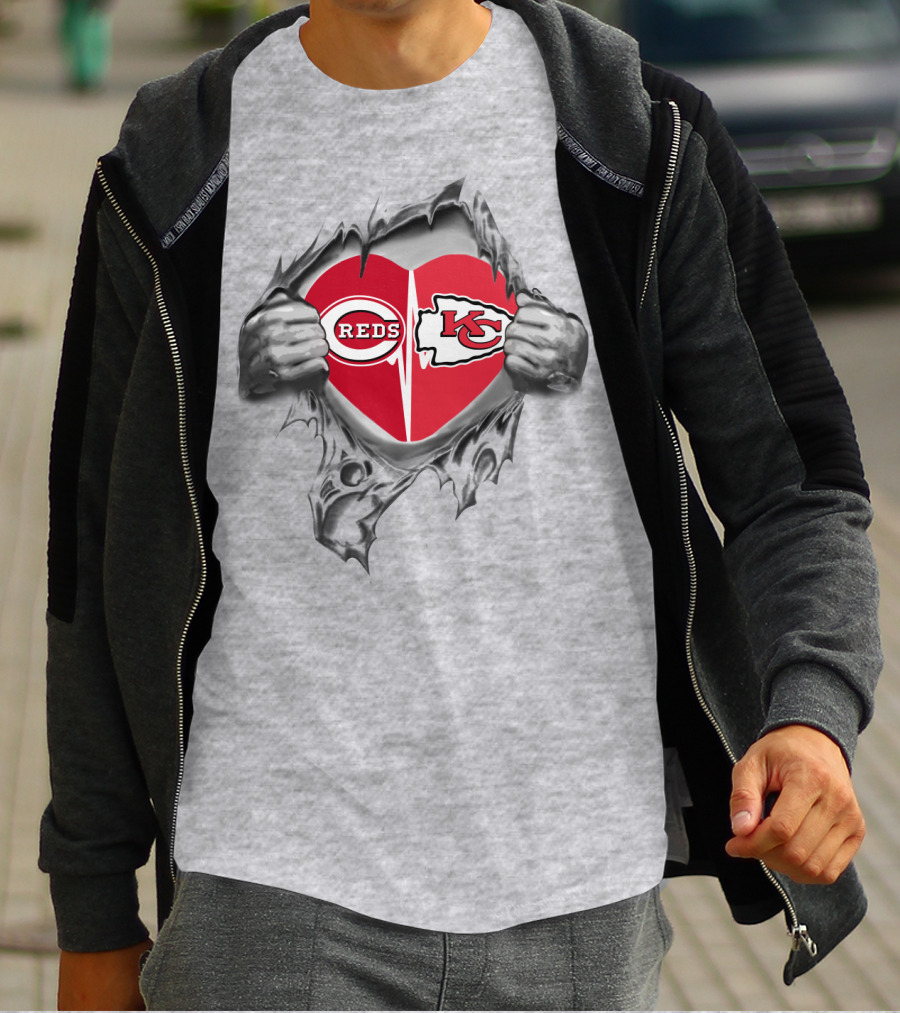 Reds KC In My Heart T-Shirt