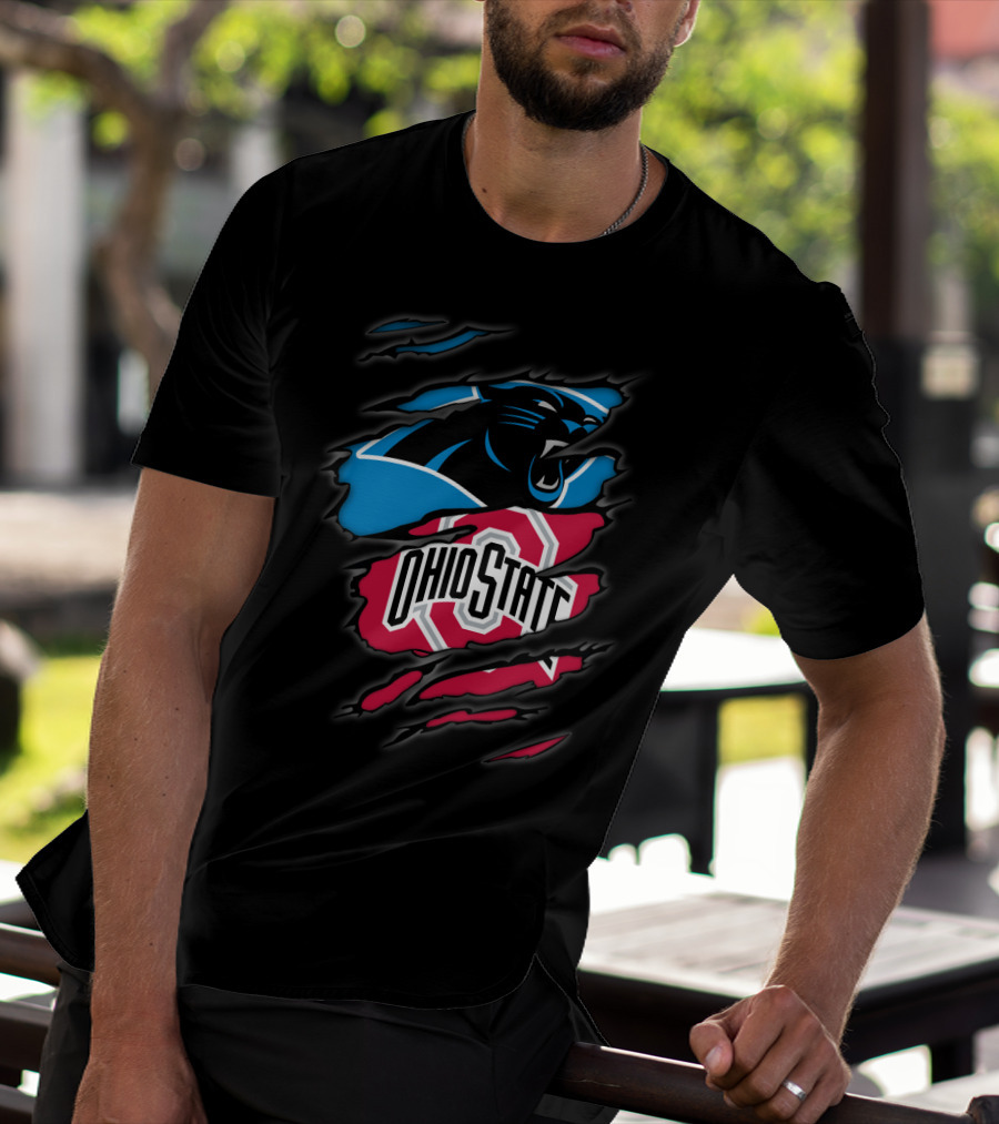 Panthers Ohio State Buckeye Fan Crossover T-Shirt