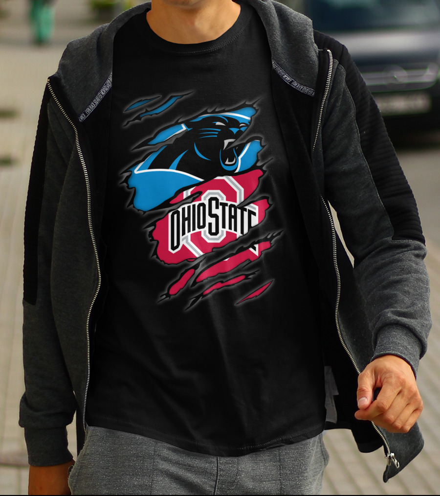 Panthers Ohio State Buckeye Fan Crossover T-Shirt